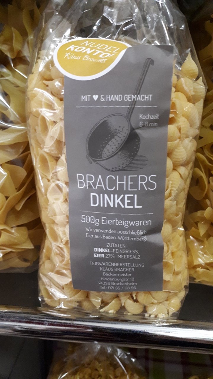 Bild von Brachers Dinkel Conchiglioni